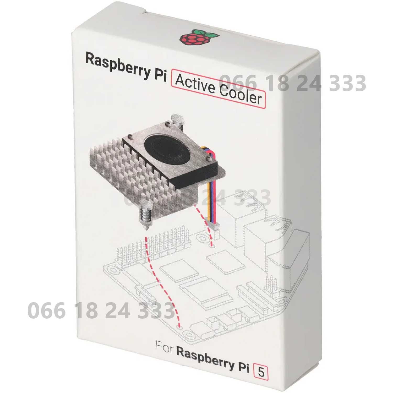 Офіційна активна система охолодження для Raspberry Pi 5 Active Cooler