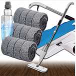 MOP ZE SPRYSKIWACZEM  długi 120cm 350ml + 3X mikrofibra wkłady 3sztuk