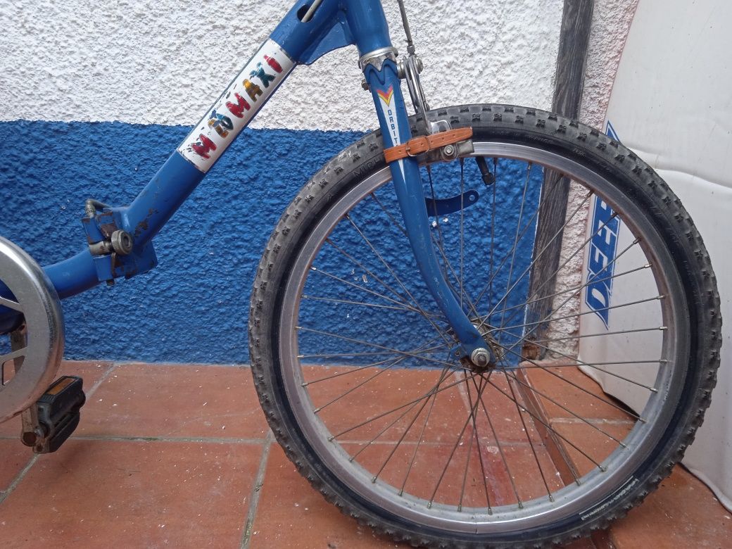 Bicicleta antiga órbita m20 dobrável