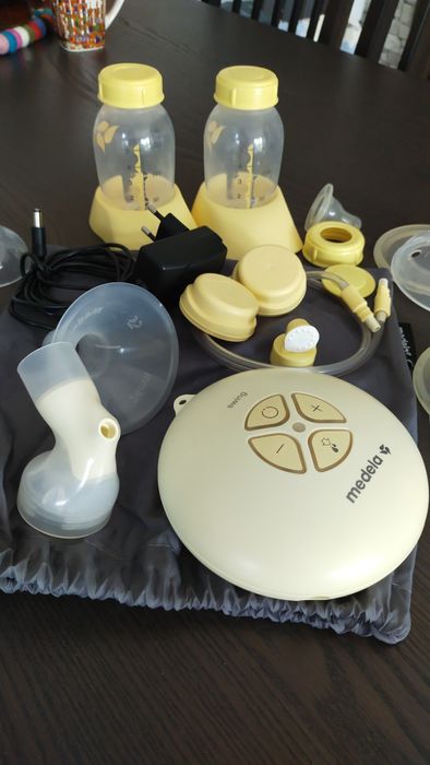 Laktator elektryczny Medela swing z zestawem butelek