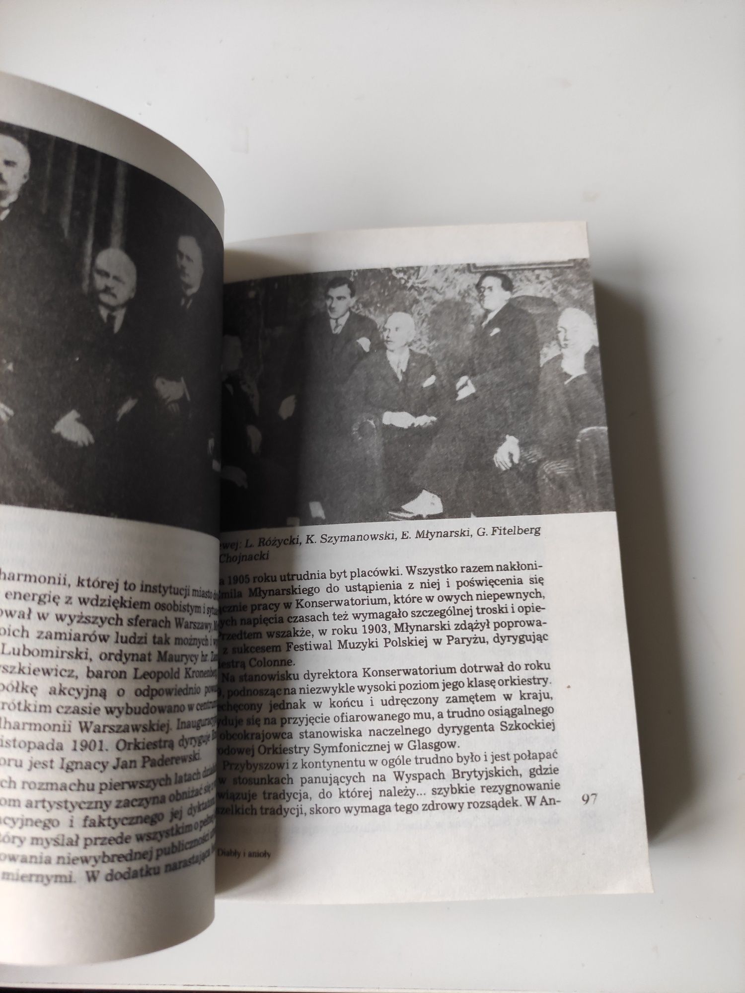Diabły i anioły J. Waldorff książka o muzykach, dyrygentach