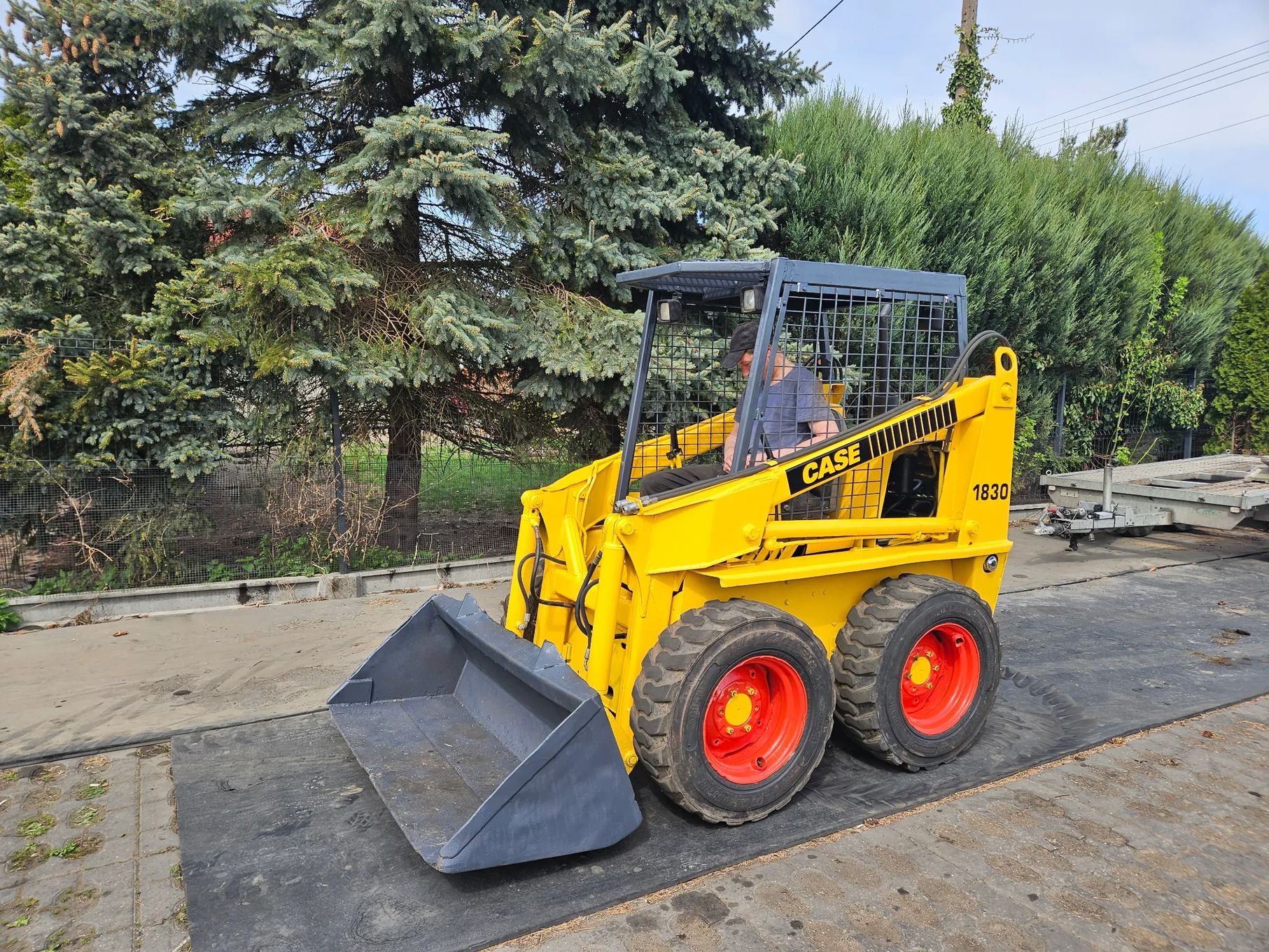 Thwaites 5000  Miniładowarka  Bobcat  Case 1830  Ładowarka