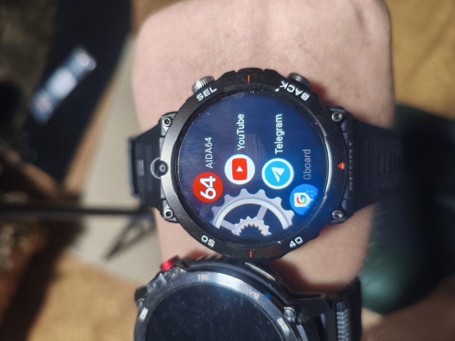 Тактические смарт часы с SIM, Android 13, 6/128 Gb. NFC