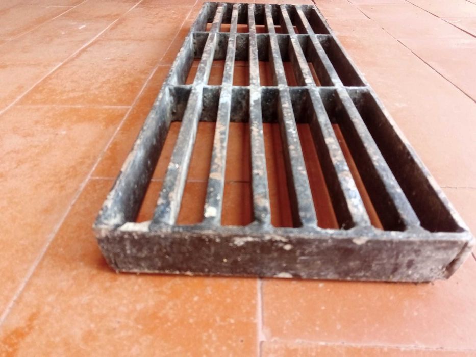 Capacho/tapete em ferro galvanizado