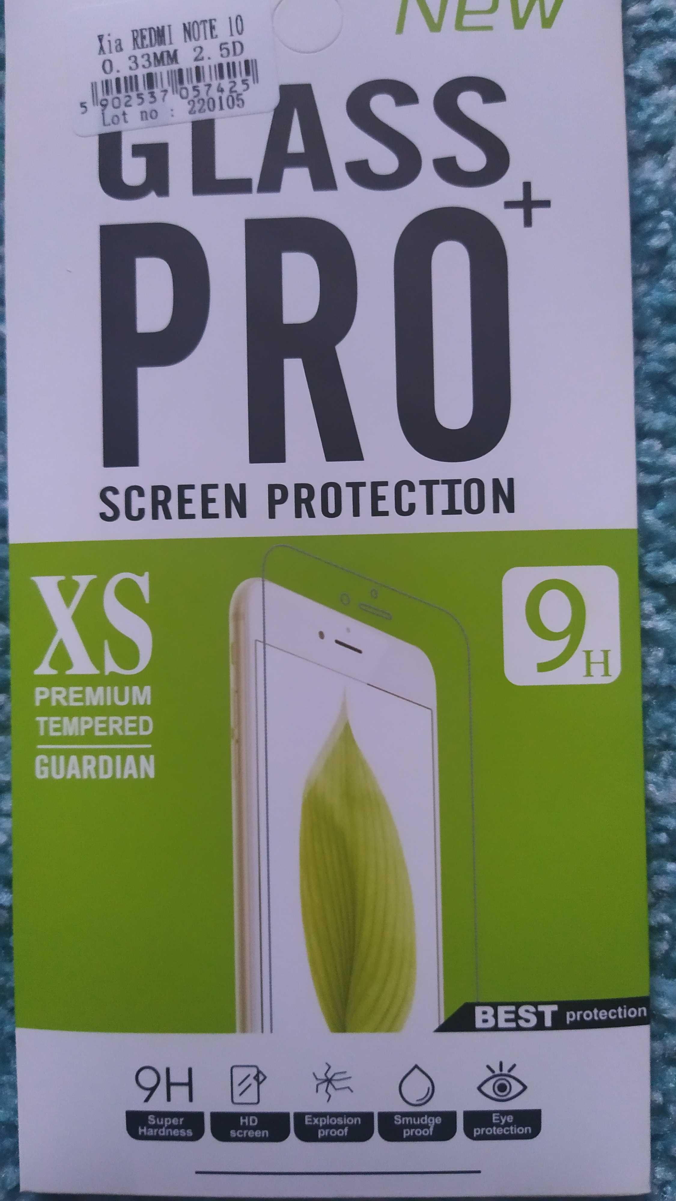 Nowe szkło hartowane ochrona Pro 9H na ekran Xiaomi Redmi Note 10 10S