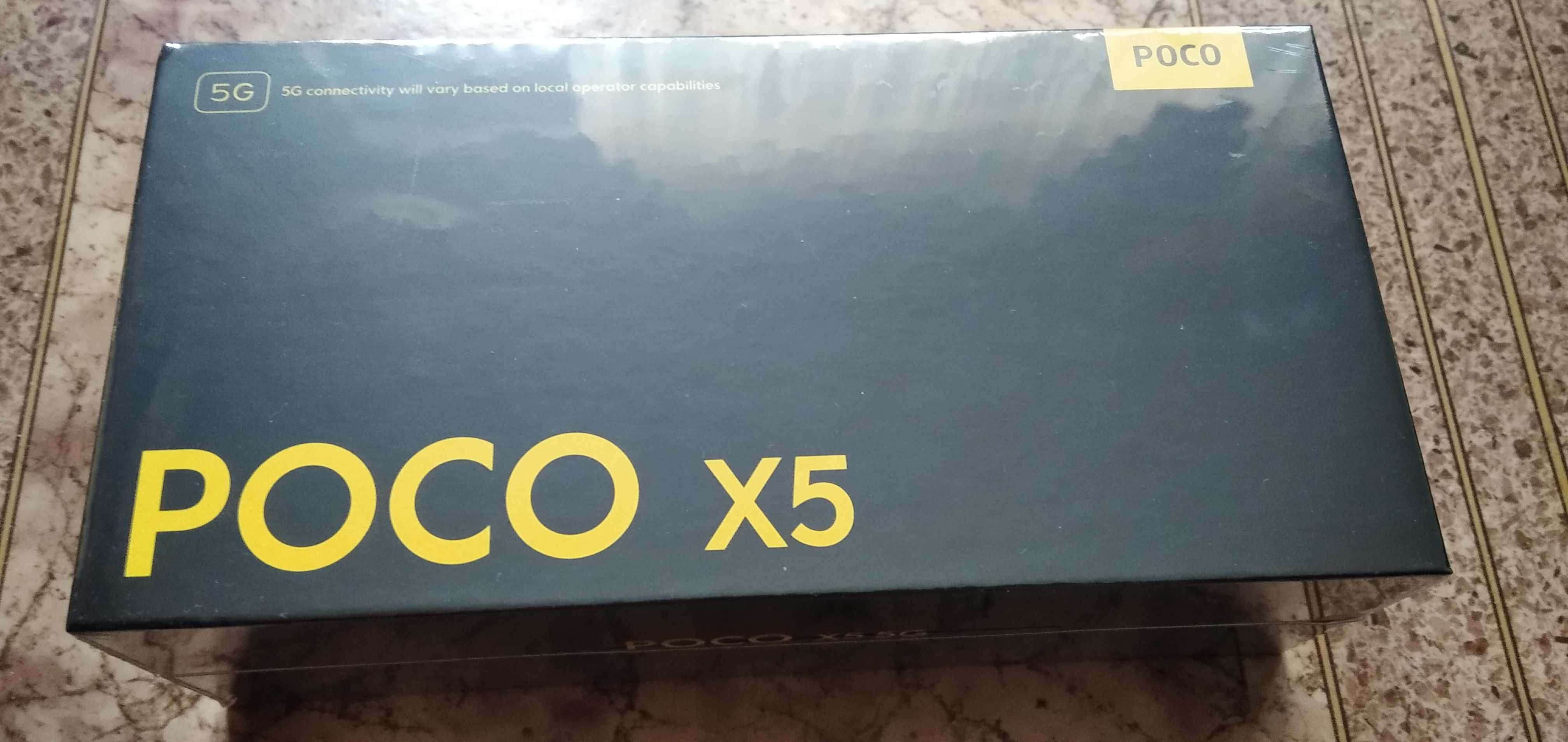 Смартфон Xiaomi Poco X5 5G 6/128GB Blue новый запечатанный