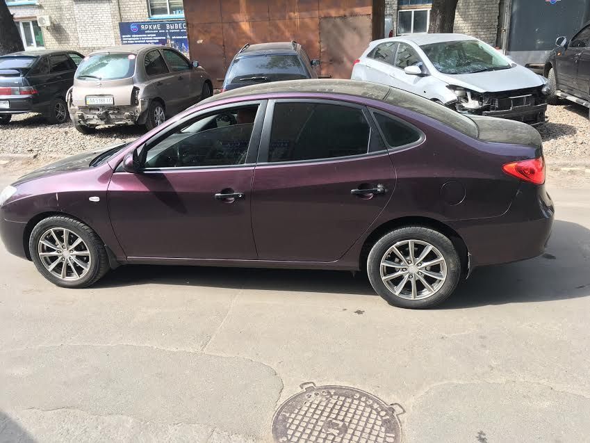 Усиленные пружины Hyundai Elantra HD - J4 MZPL128350RR