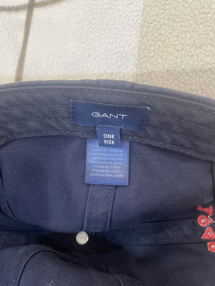 Кепка синяя GANT one size (m/L) мужская