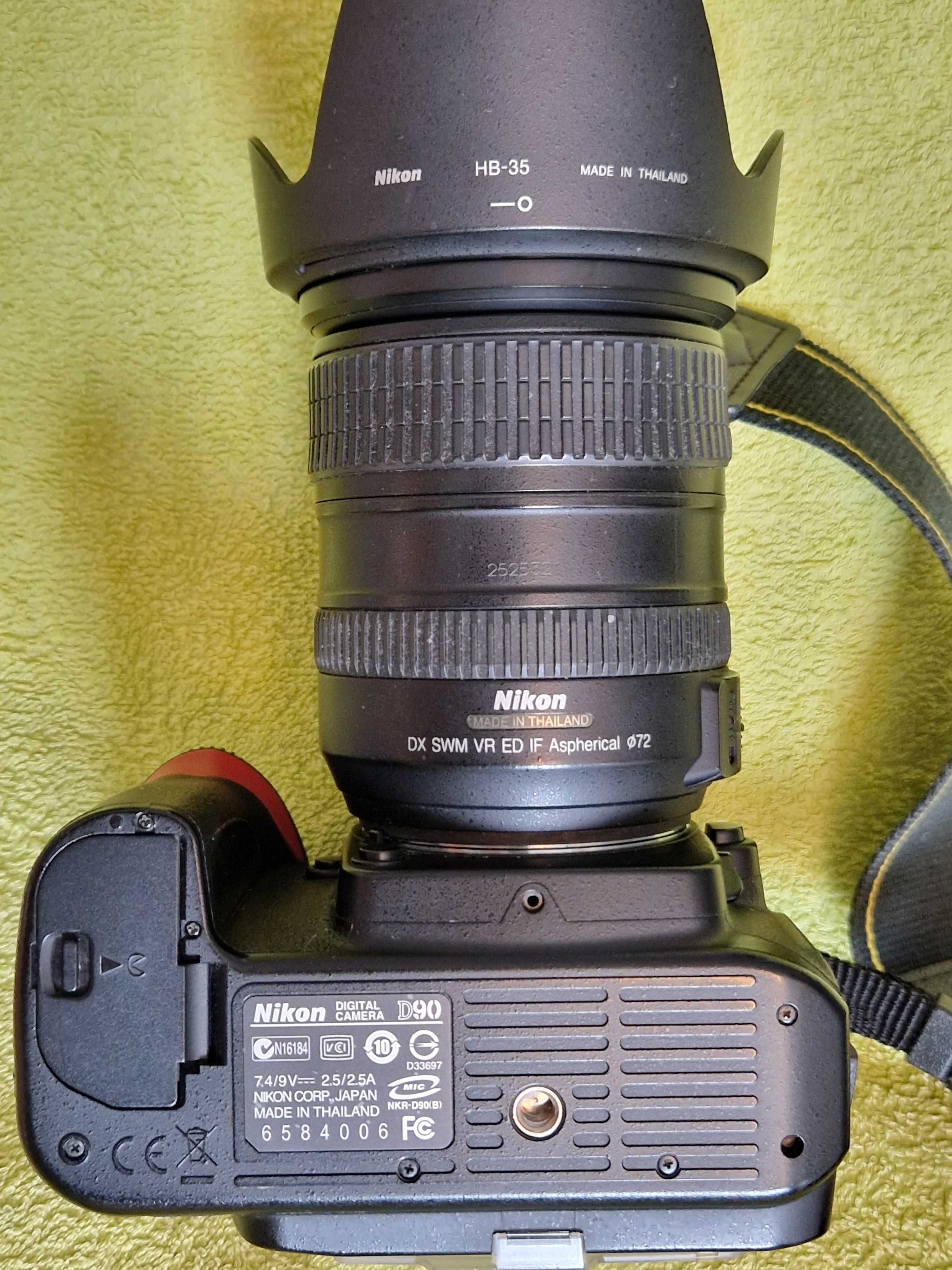 Nikon D 90 + NIKKOR 18-200 mm 3,5-5,6 DX G ED VR