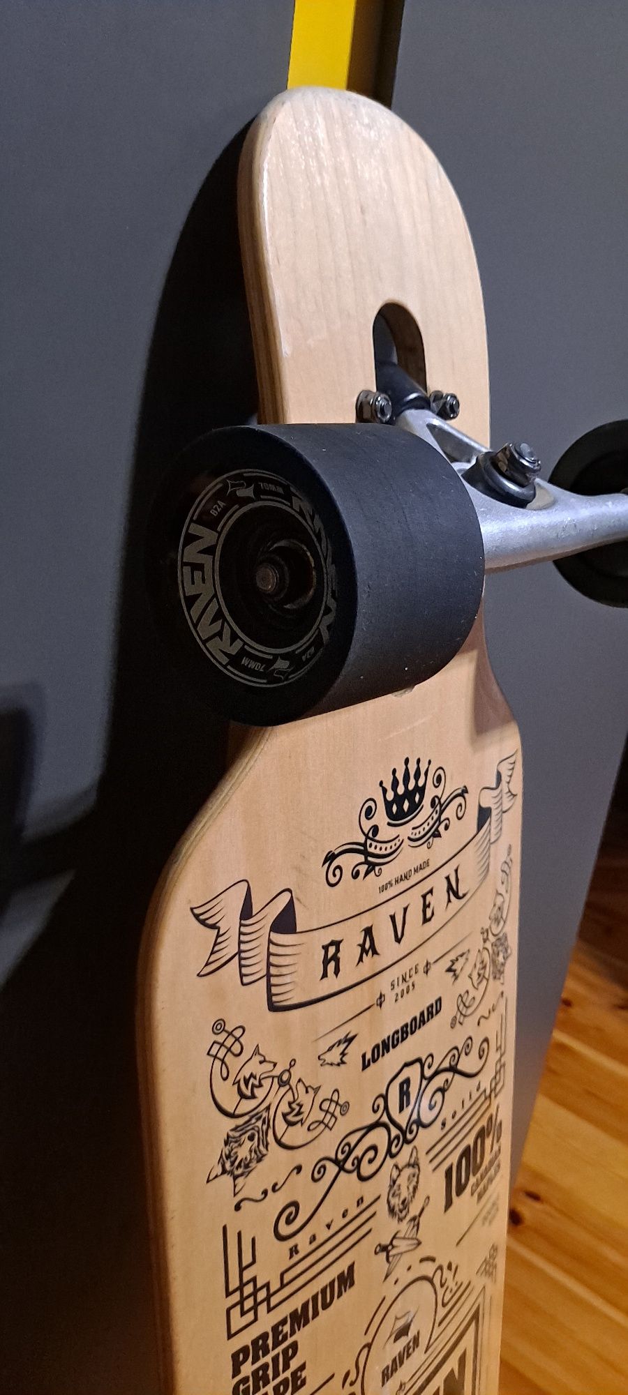 Longboard raven Solid