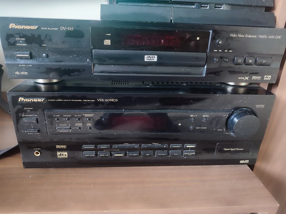 Kino domowe, amplituner pioneer sprawny, stan dobry