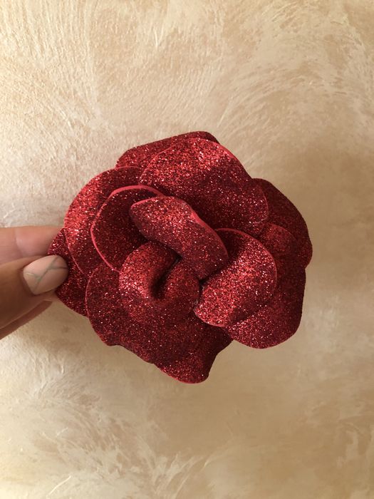 Квітка квіточка мак троянда головнмй убір аксесуар заколка шпилька