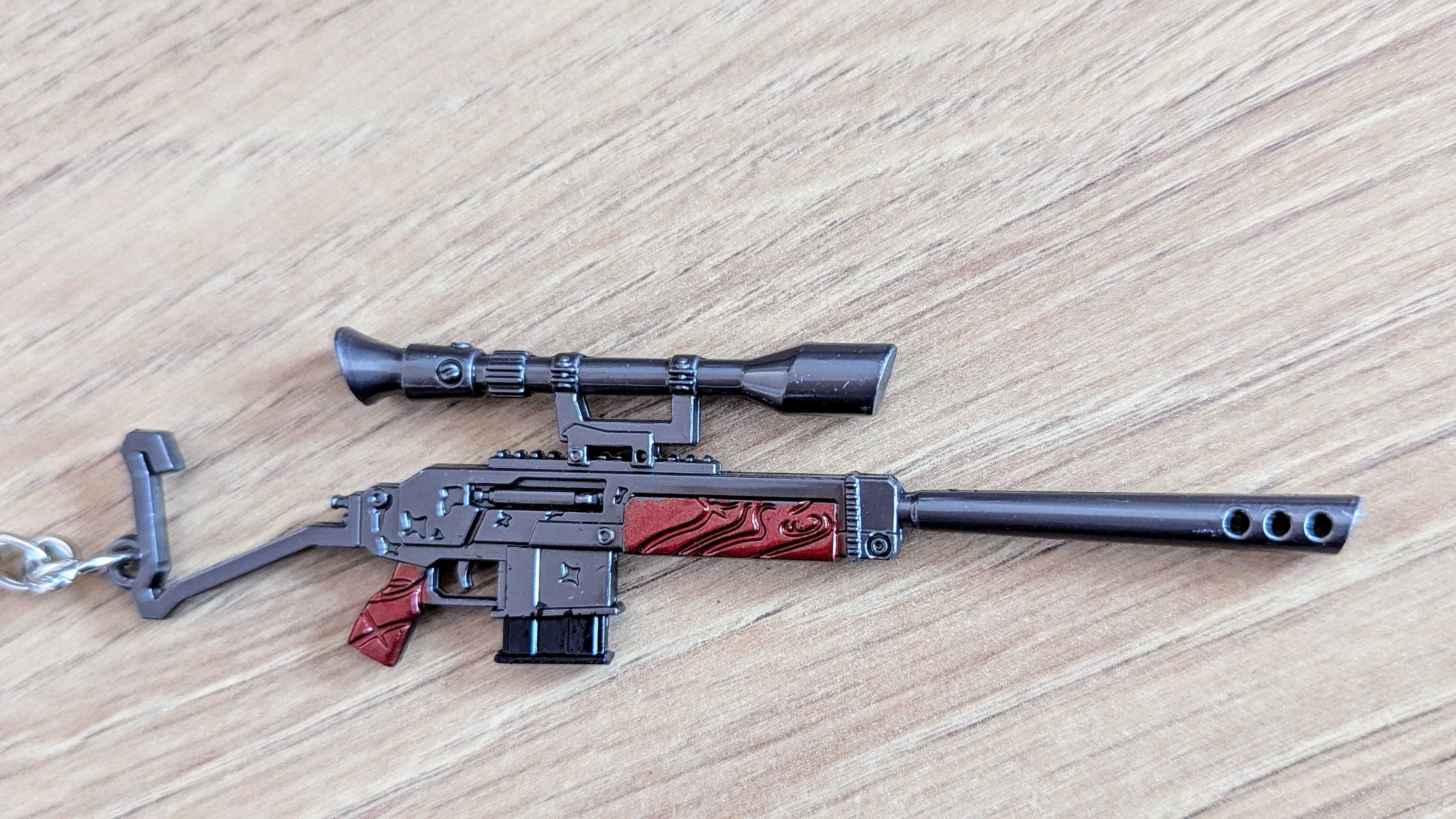 Zestaw 7 breloków – broń i kilof pickaxe z gier PC/PS5/Xbox