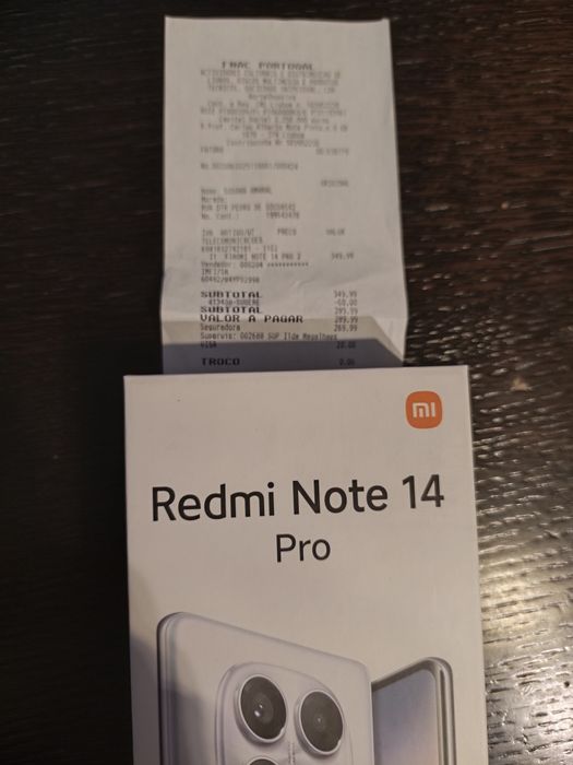 REDEMI NOTE 14 PRO , com garantia