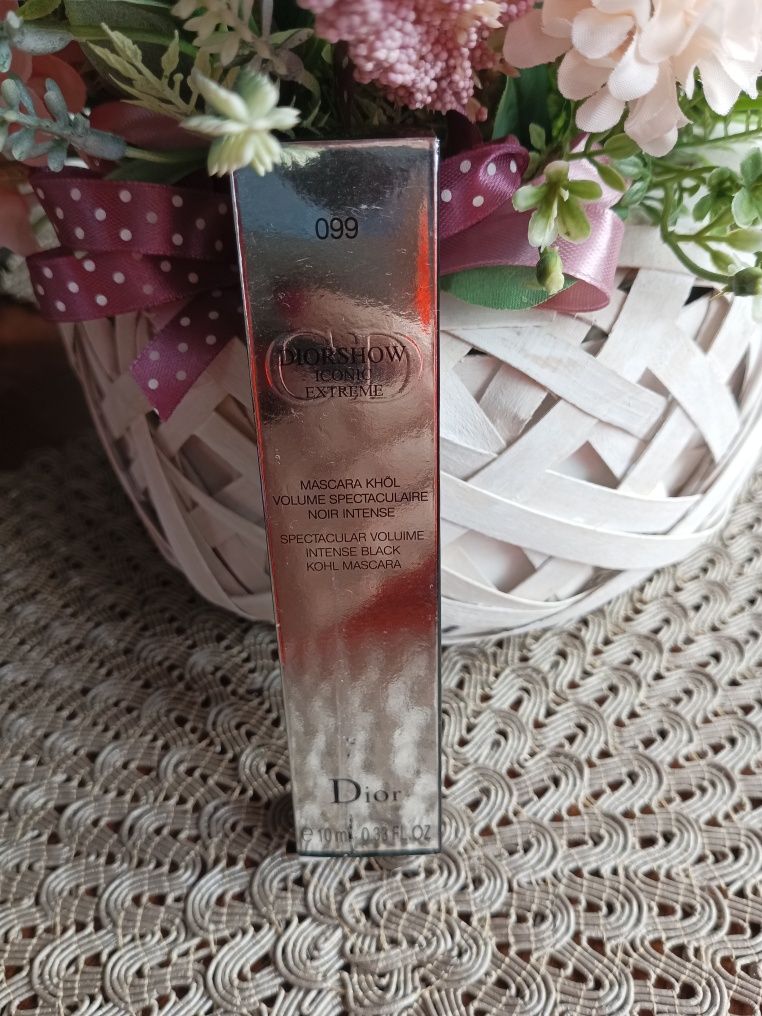 Dior diorshow iconic extreme mascara maskara tusz do rzęs nowy czarny