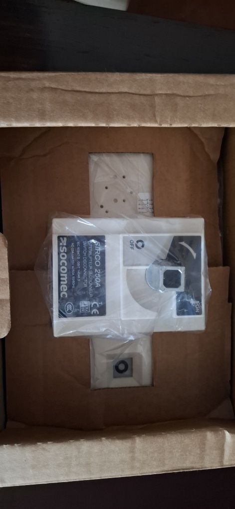 Interruptor seccionador 4x250 Amp