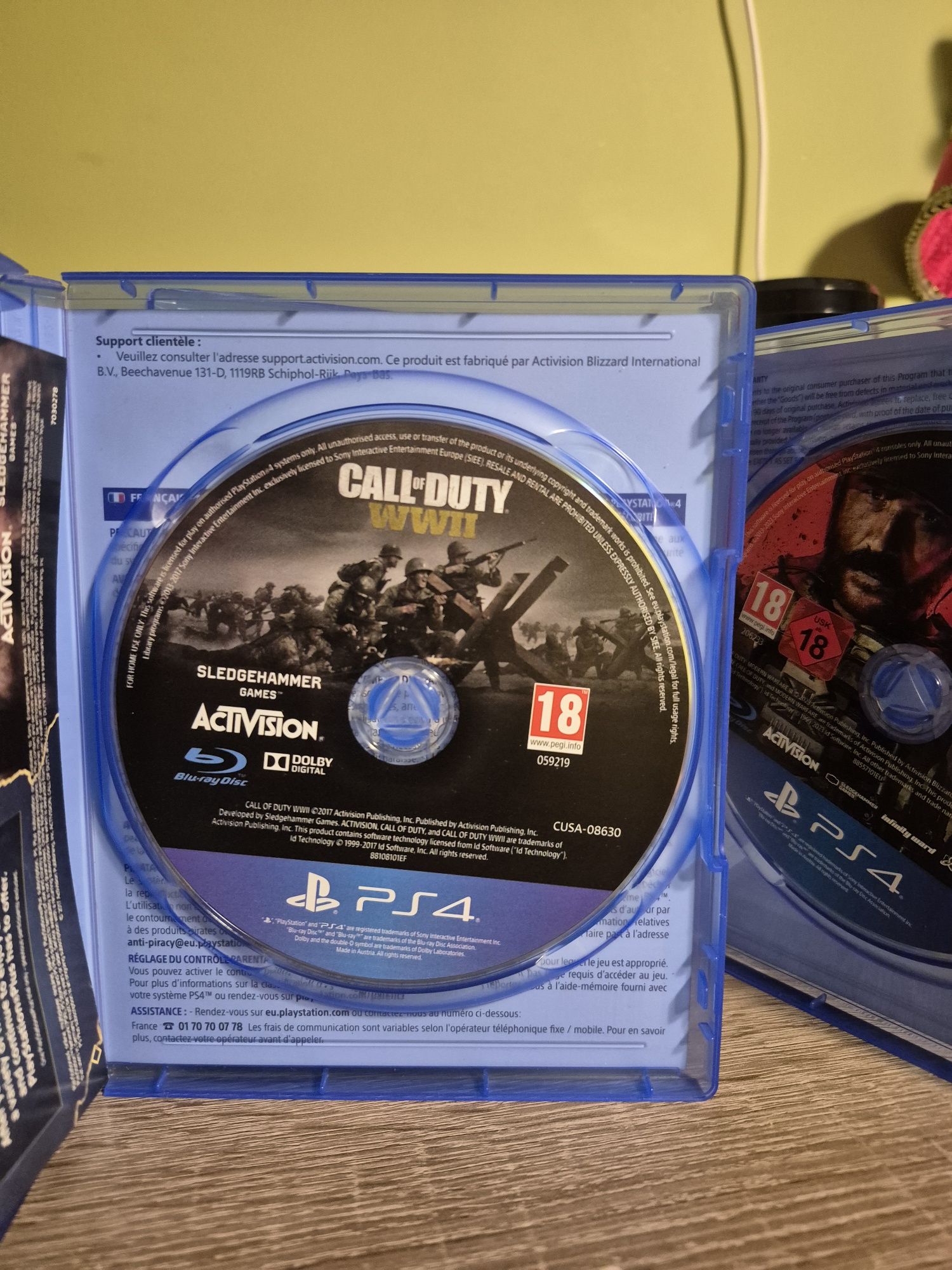 Call of duty modern warfare i Cod Ww2 na PlayStation 4 Ps5