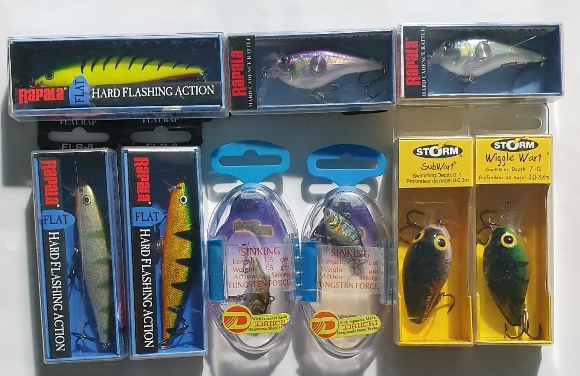 Jackall. Rapala. Yo-zuri. Salmo