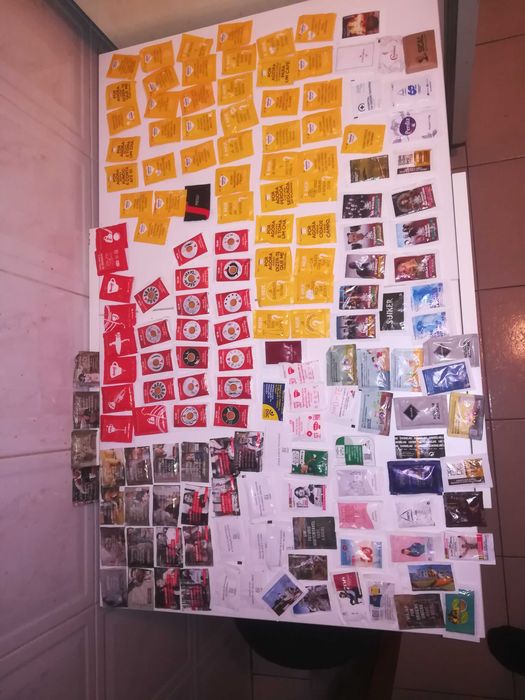 Pacotes de açúcar 225 todos diferentes