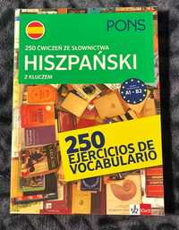 250 ćwiczeń ze słownictwa - Hiszpański z kluczem