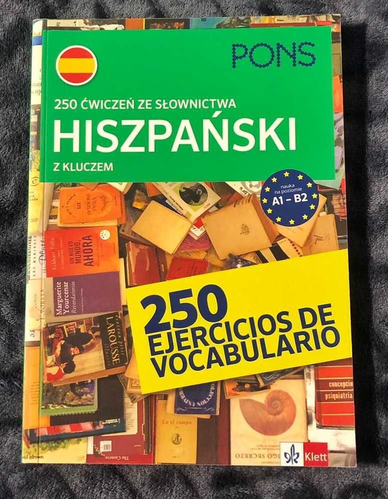 250 ćwiczeń ze słownictwa - Hiszpański z kluczem