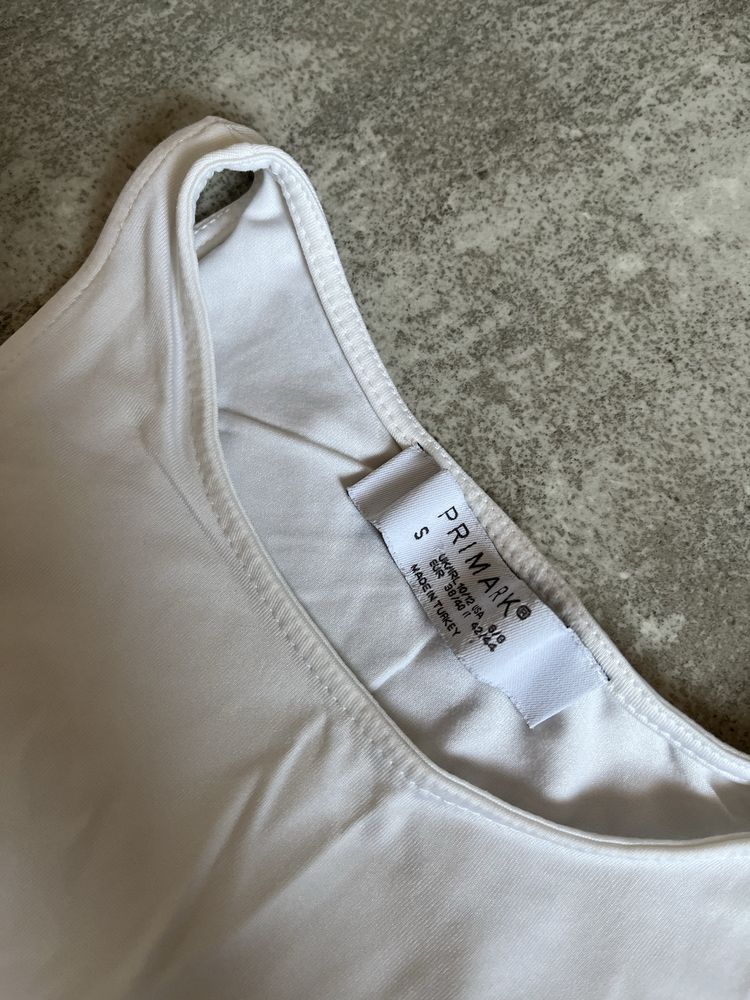 Body zapinane damskie białe Primark roz S