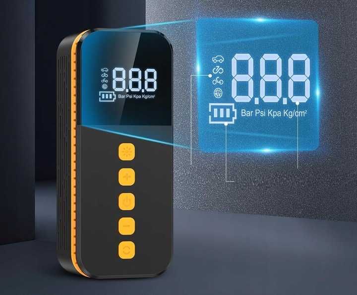 Mini kompresor Przenośny pompka uniwersalna elektryczna MEGA WYDAJNA