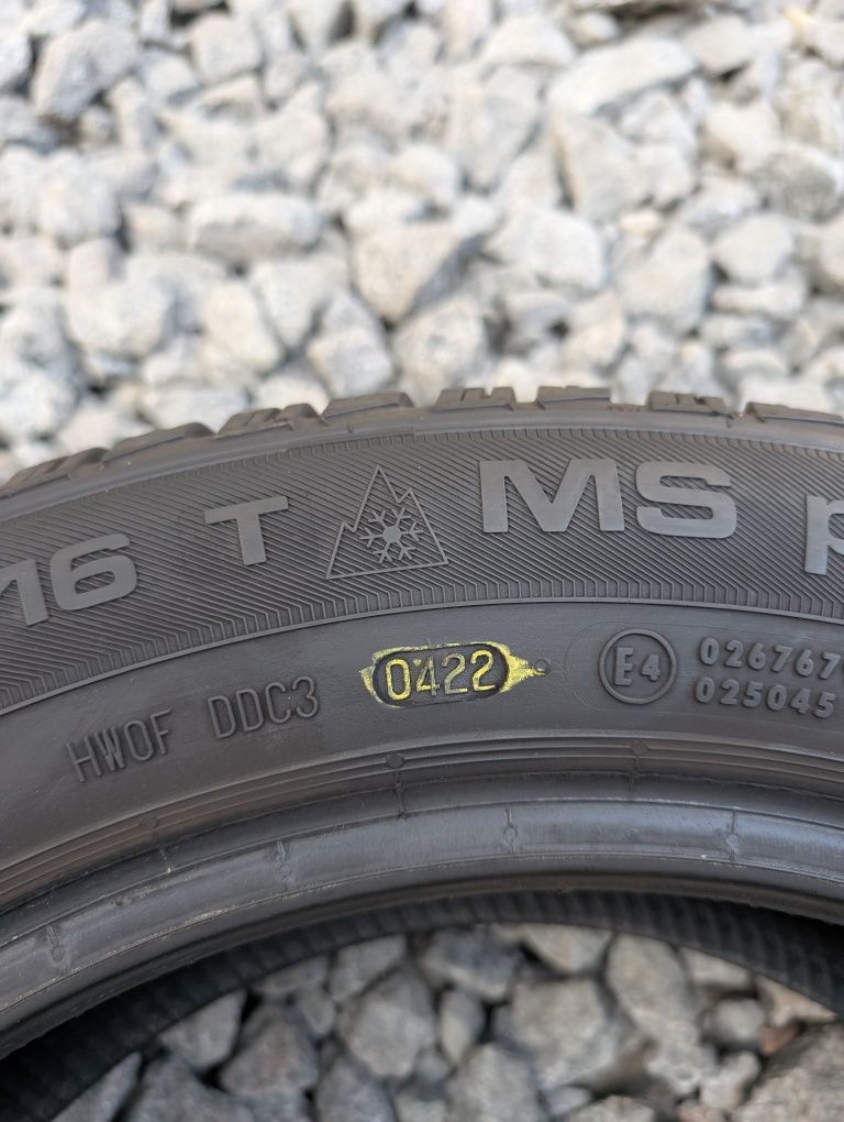 Пара зимових шин Uniroyal 205/55 R16 205*55 16 MS Plus 77