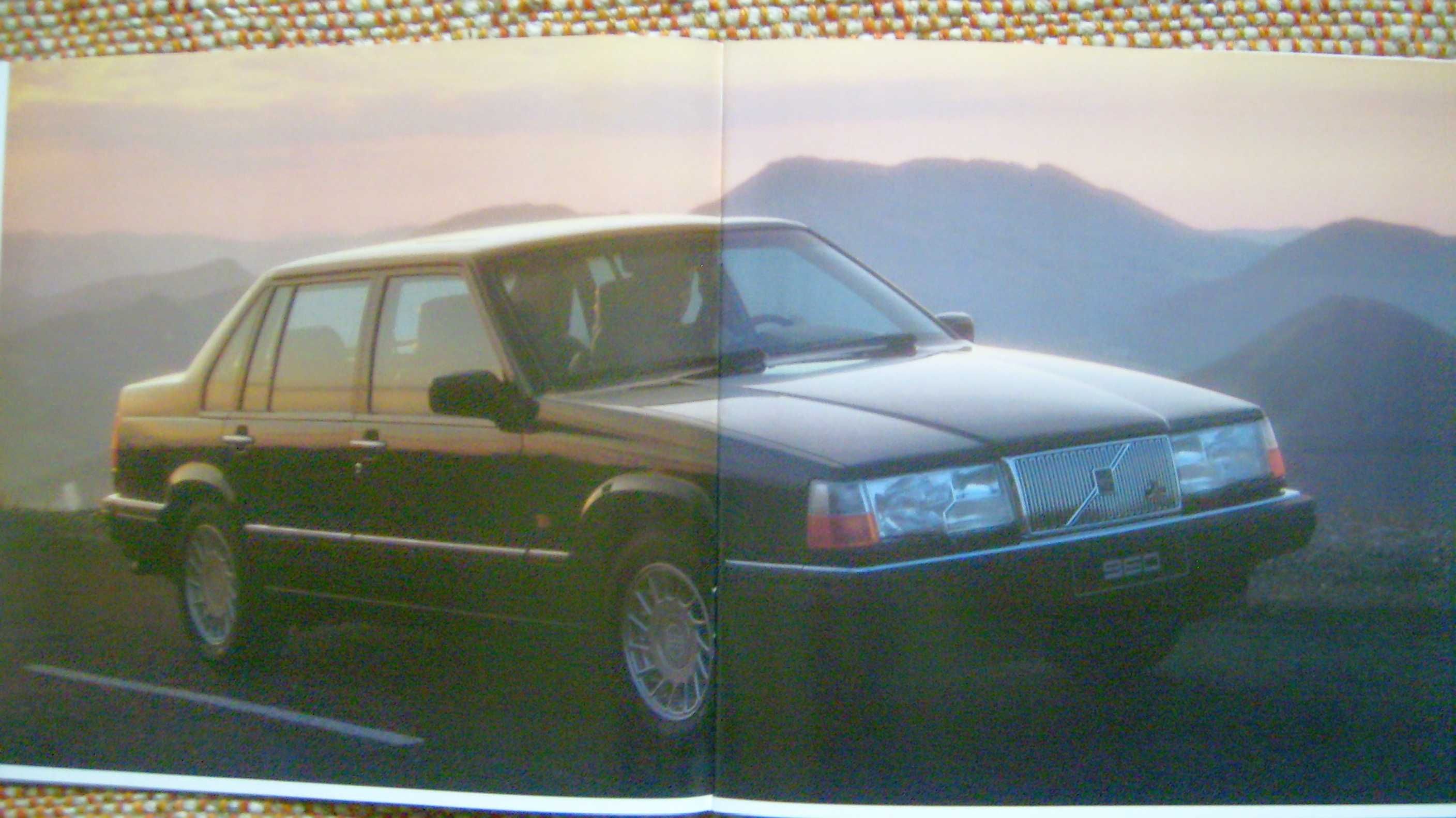 VOLVO 960 Limousine & Kombi '91 / prospekt 44 strony, stan BDB