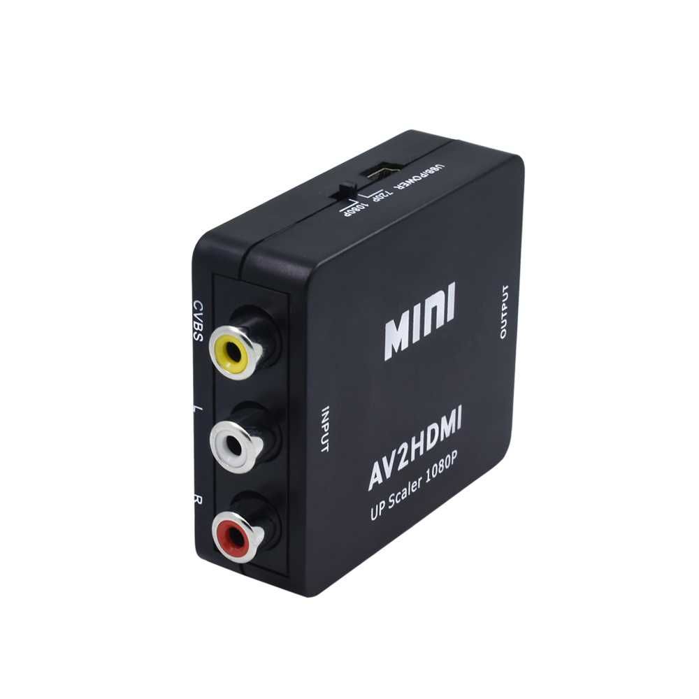 Конвертер RCA AV BNC в HDMI Композитный преобразователь адаптер АЦП