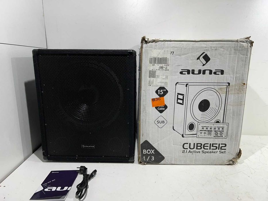 Активный сабвуфер  auna Pro Cube 15" (38 см)