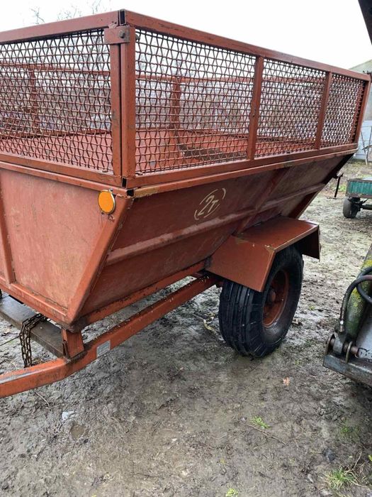 Причіп заводський самоскид