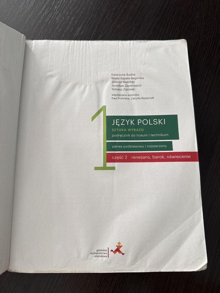 Język polski 1 cz 2