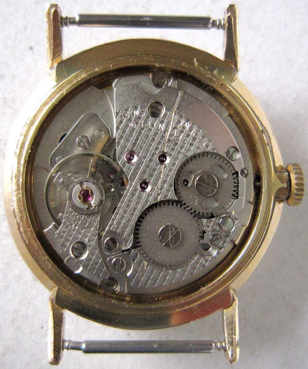 Rotary zegarek złocony