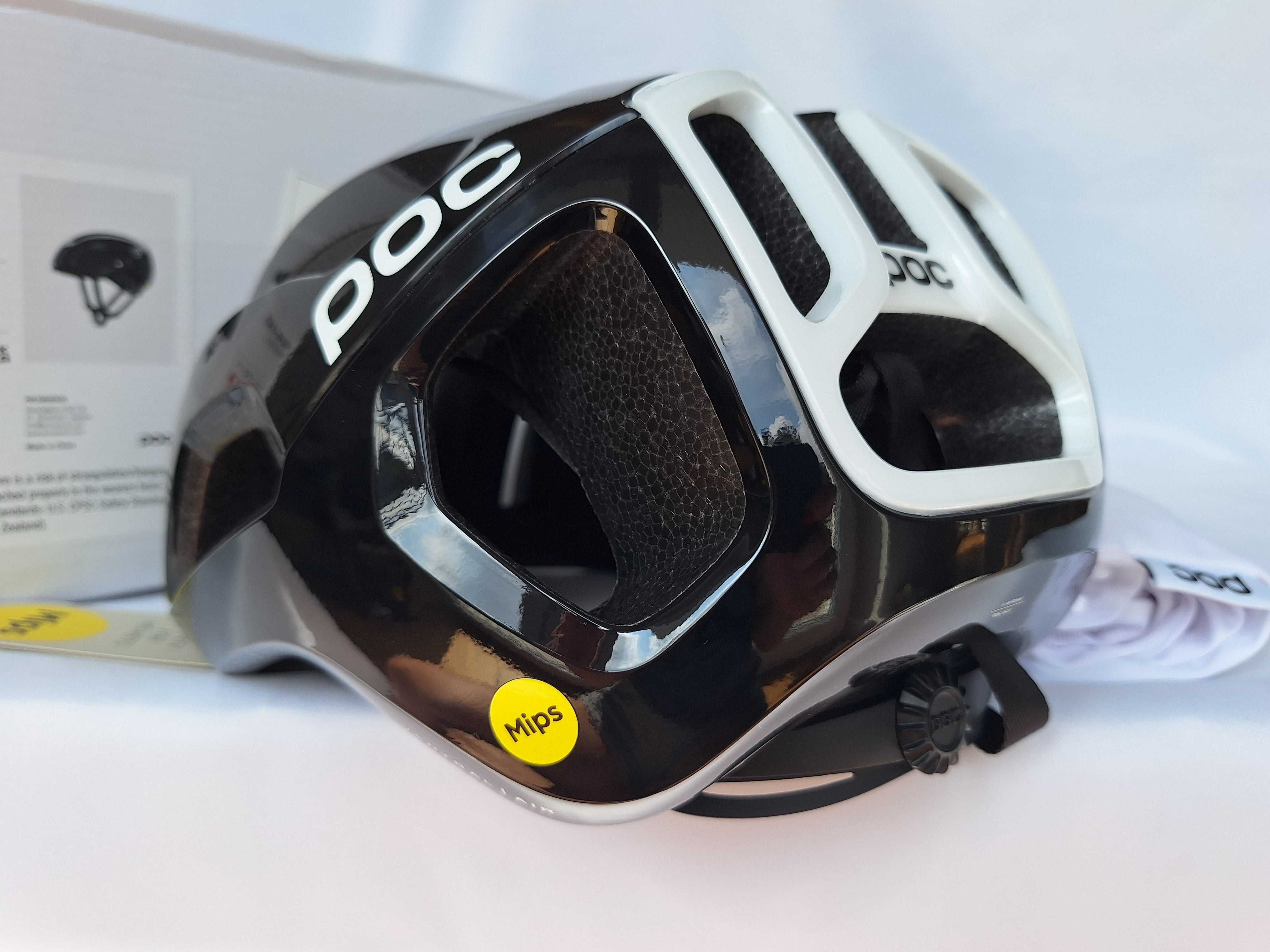 Kask rowerowy szosowy Poc Ventral Air Mips Uranium Black L 56-61cm