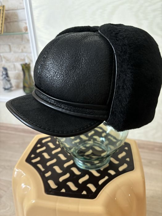 Шапка-кепка зимняя мужская