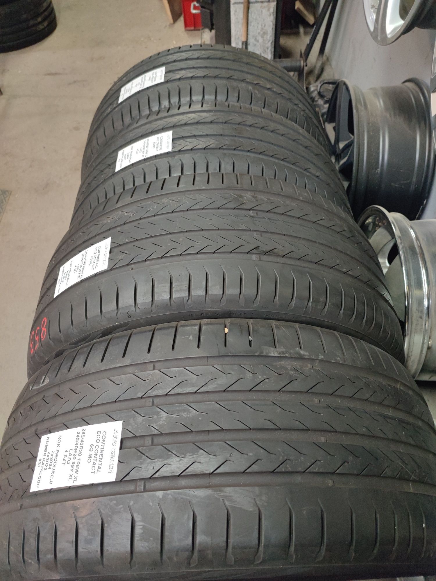 Opony letnie 285/40R20 | 245/40R20 Continetal Eco Contact 6Q MO