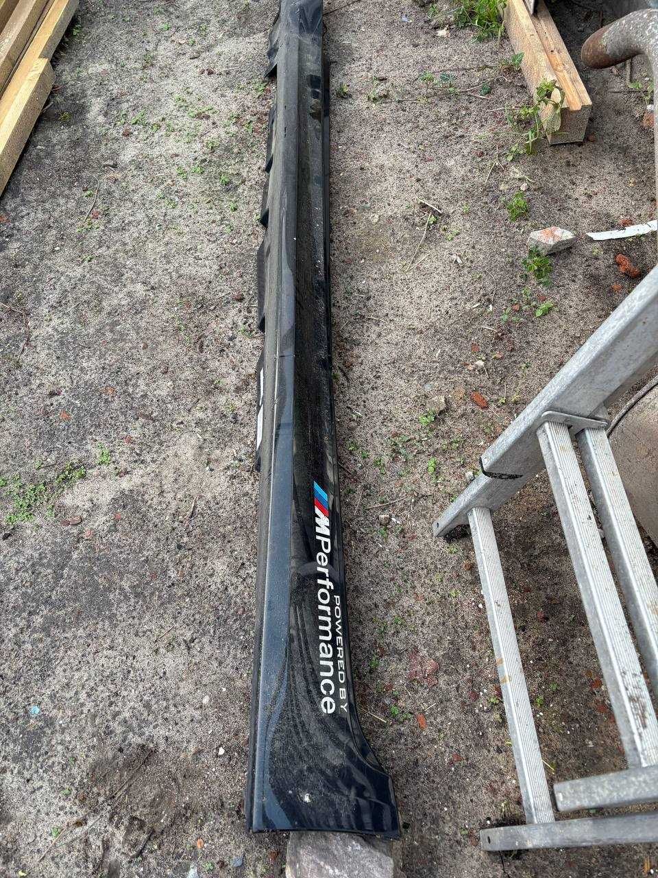 Listwa progowa lewa prawa BMW 5 F10 F11 Mpakiet Schwarz 2