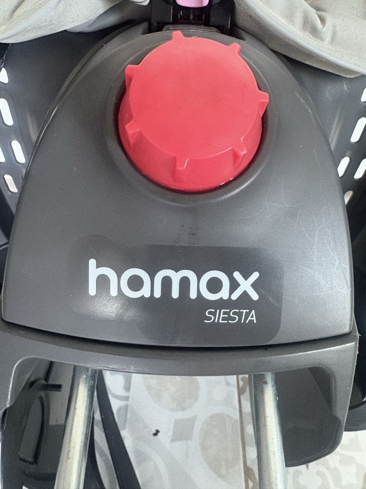 Hamax siesta odchylany premium pompowane siedzisko do 22kg