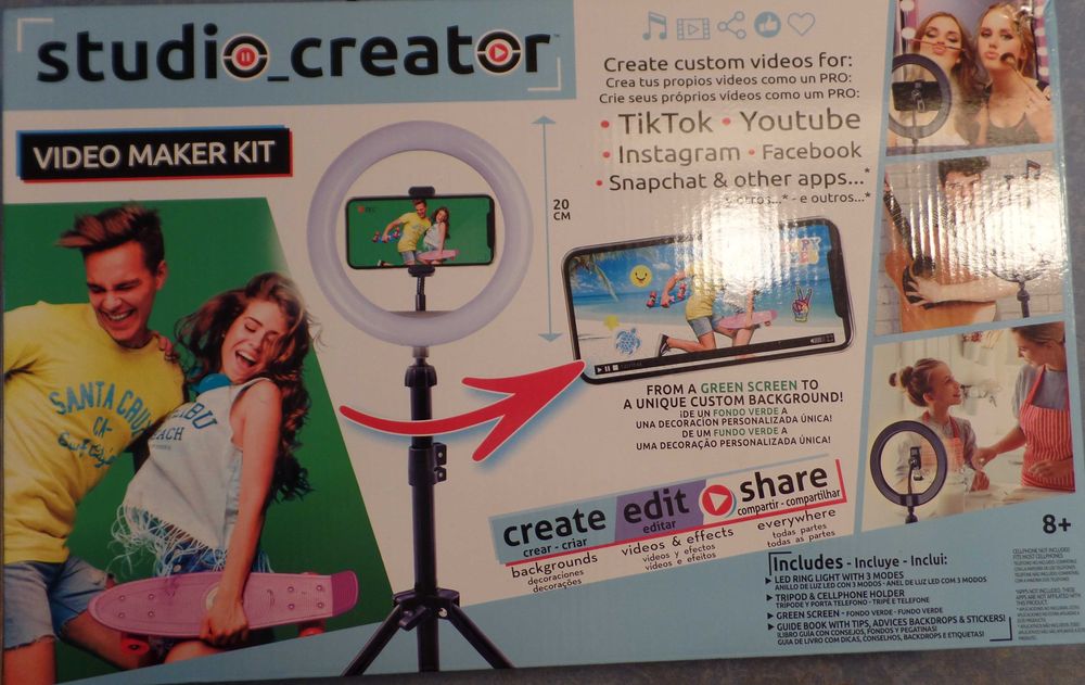 Studio Creator Video Maker Kit Novo (837)