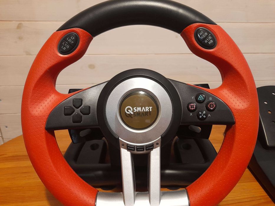 Kierownica ,,SMART SEPANG PRO " z pedałami.