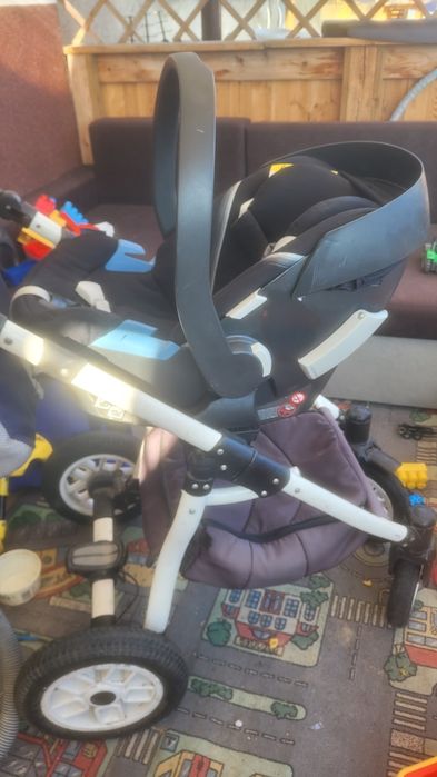Wózek adamex + fotelik cybex aton 5