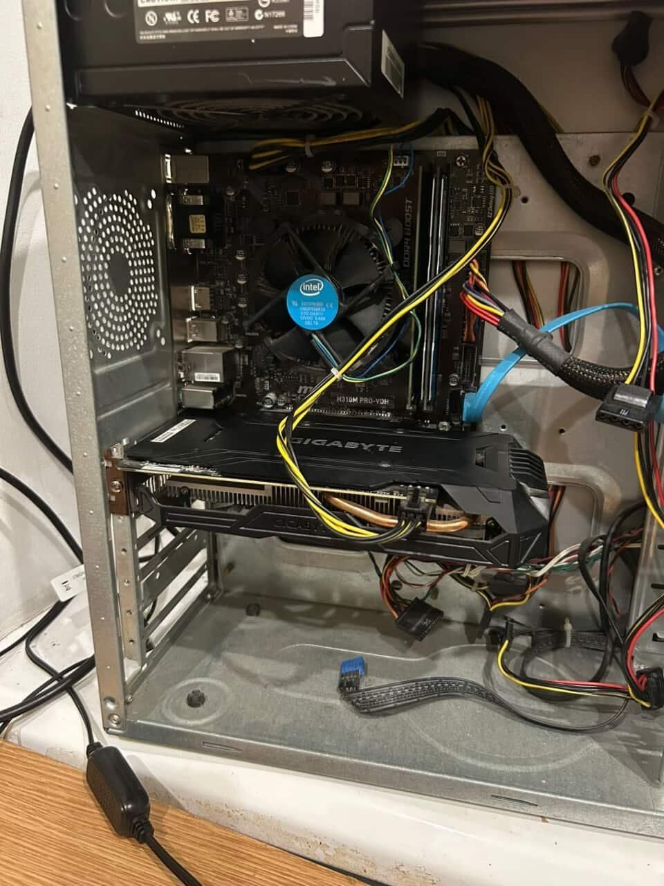 Комплект i3 9100f 12gb ddr4 озу gtx 1060 3gb