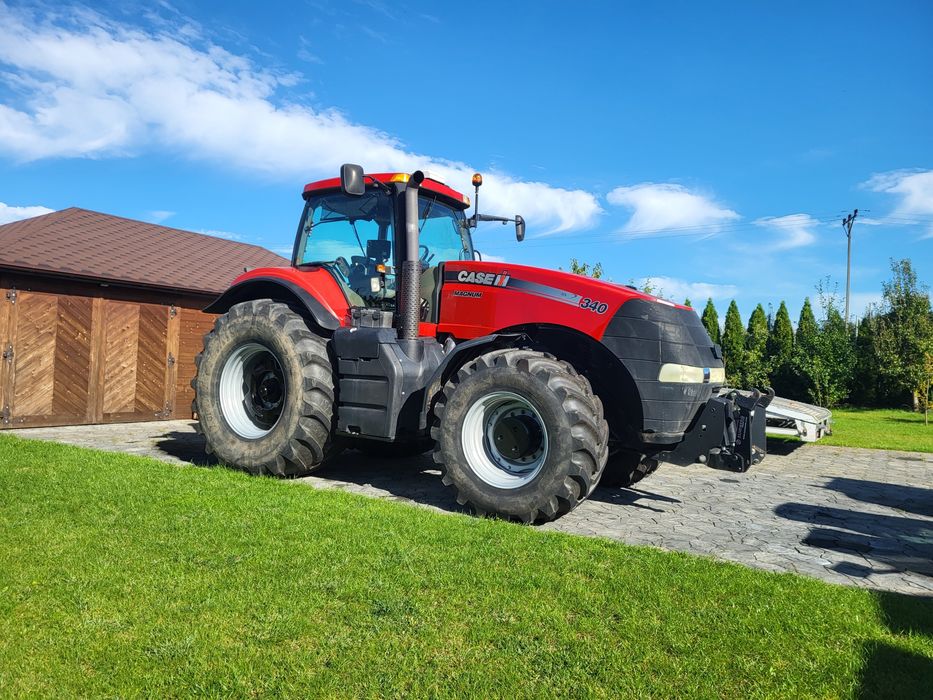 Ciagnik Case Magnum 340 TUZ,Pneumatyka,GPS claas john deere fendt