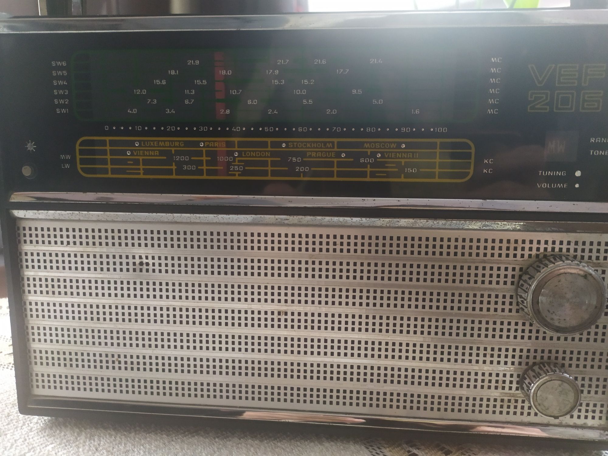 Radio PRL VEF 206