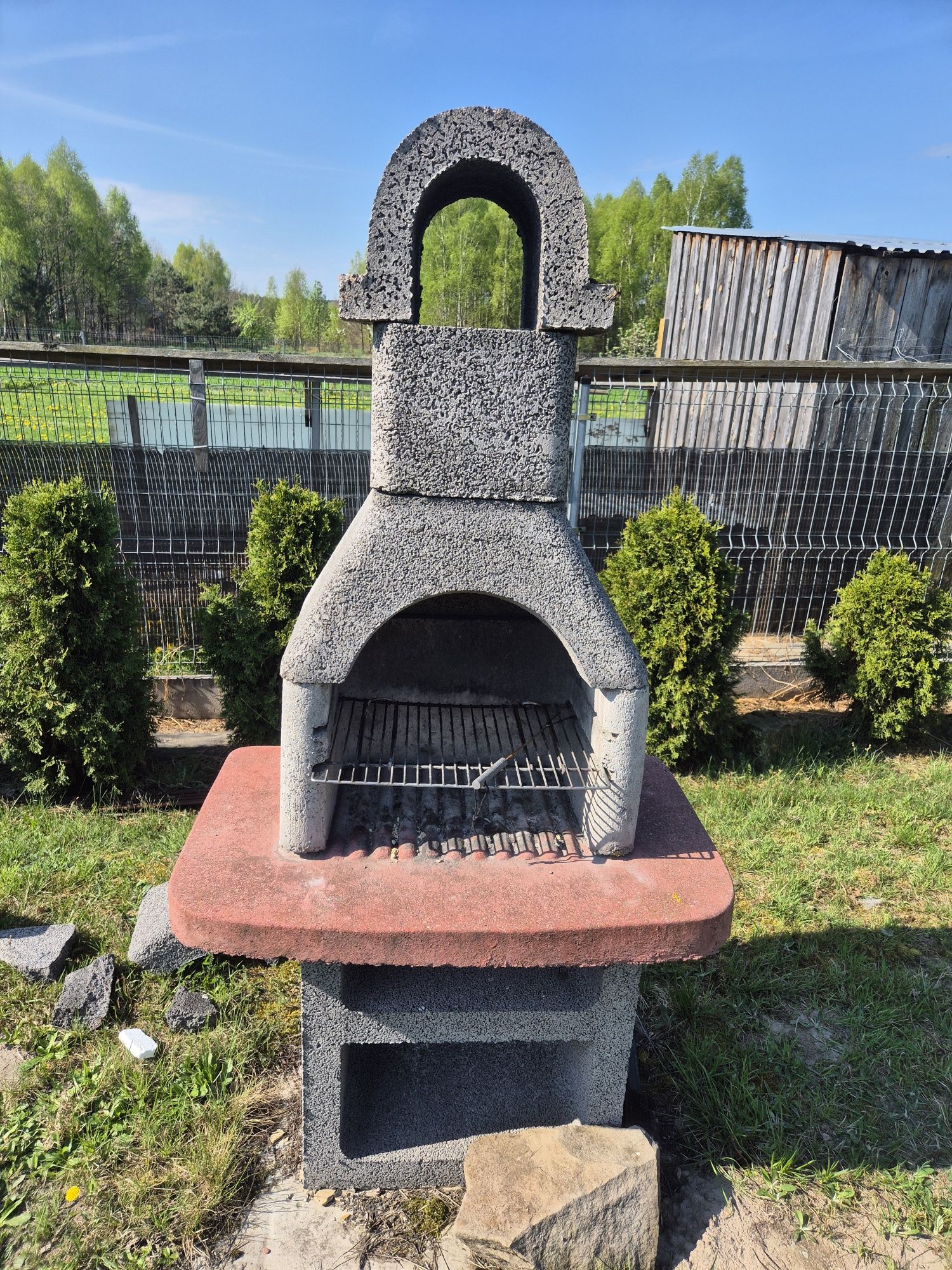 Kominek gril ogrodowy