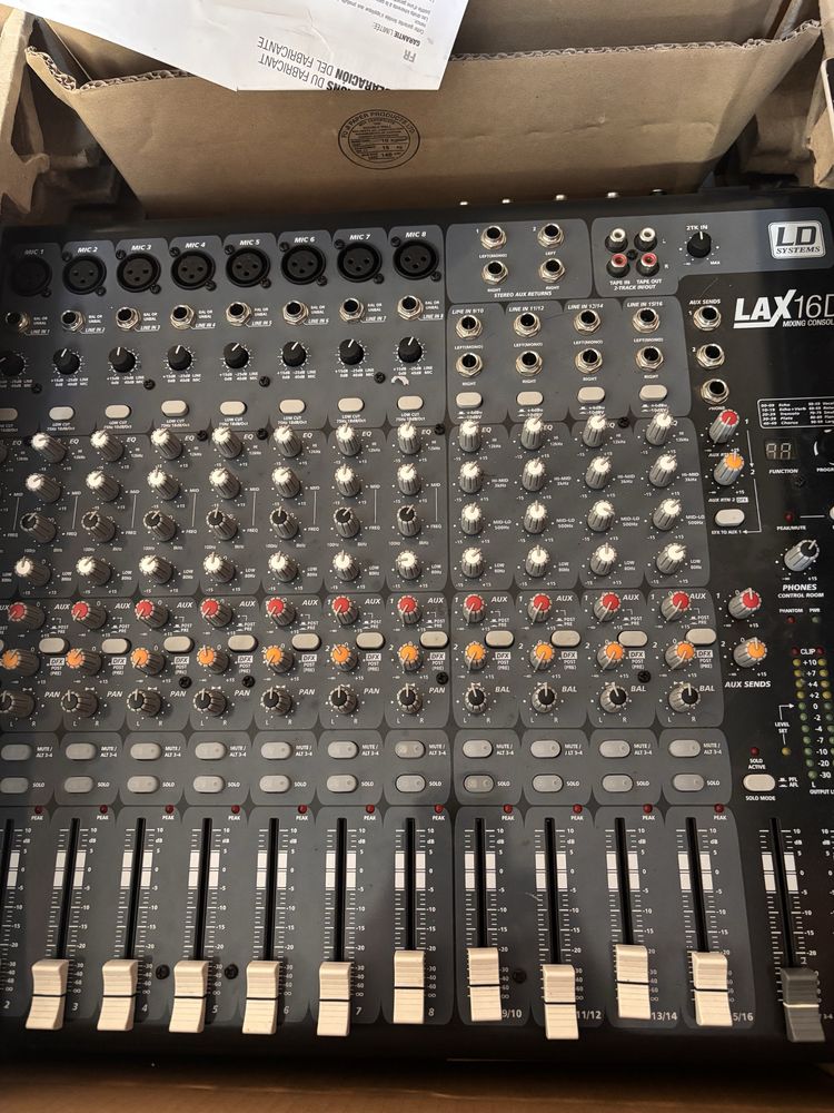 Mixer estradowy LD lax 16D