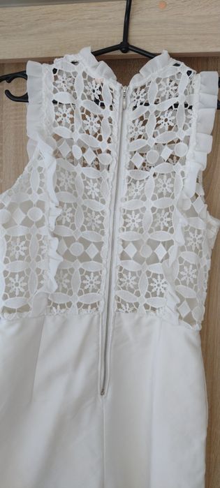 Kombinezon letni koronka koronkowy elegancki