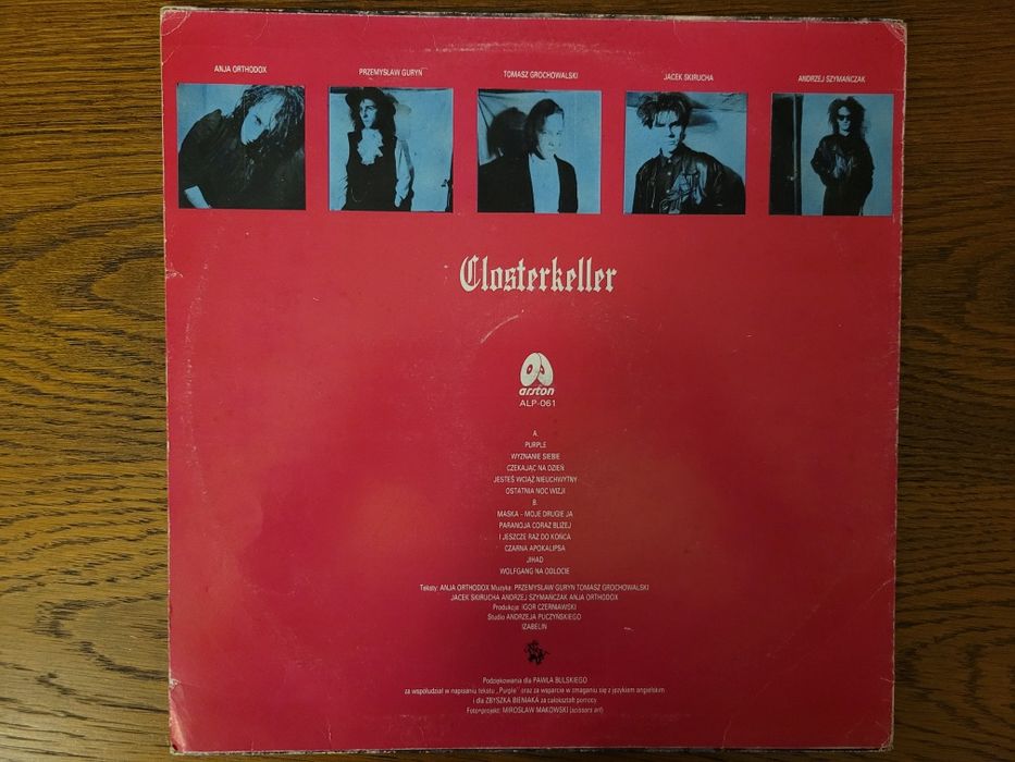 Closterkeller- Purple (winyl) VG