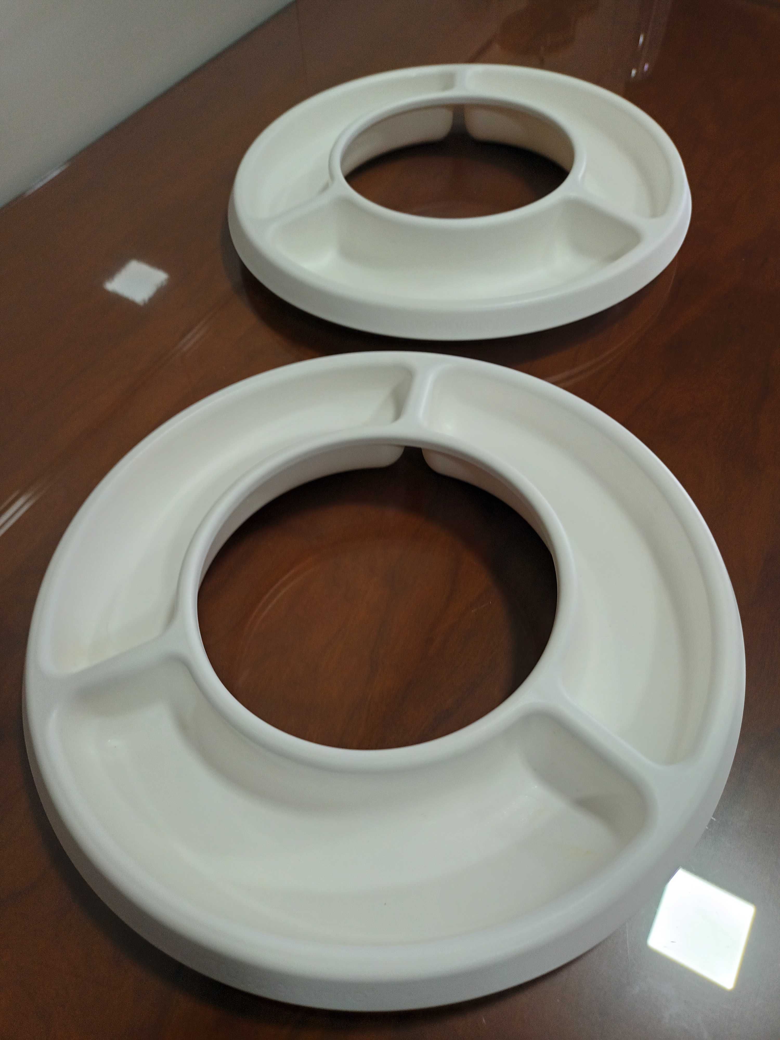 Prato para aperitivo tupperware